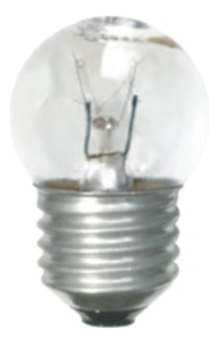 Lampada Bolinha Incandescente Sadokin 7w 220v Clara