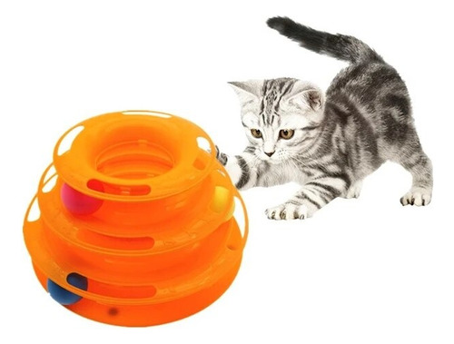 El Disco Cat Tower Tracks Juguete Para Gato