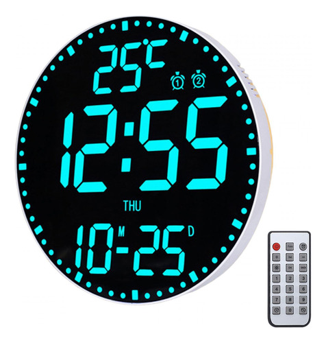 Reloj De Pared Digital Grande De 11,6 Pulgadas Con Estilo A