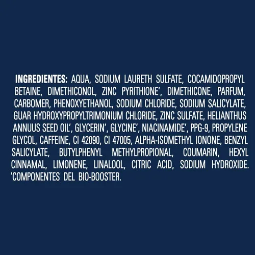 Shampoo Clear Men Caida Control En Botella De 200ml