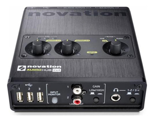 Interfase Usb Novation Audio Hub 2x4 Novhub01