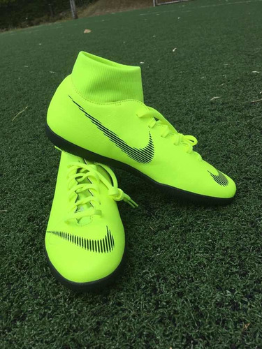 guayos nike mercurial verdes