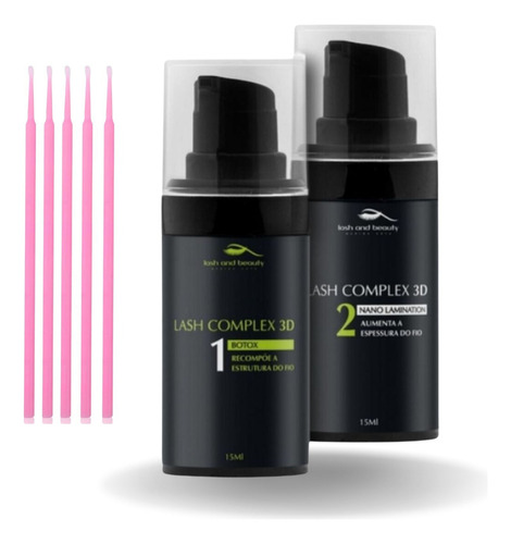 Kit Lash Complex 3d - Tratamento E Nano Laminação