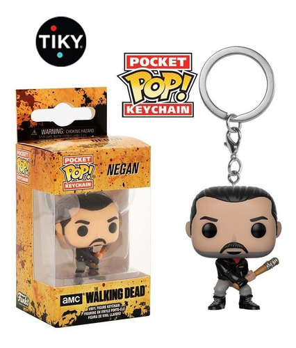 Funko Pop Llavero Negan The Walking Dead Twd Keychain