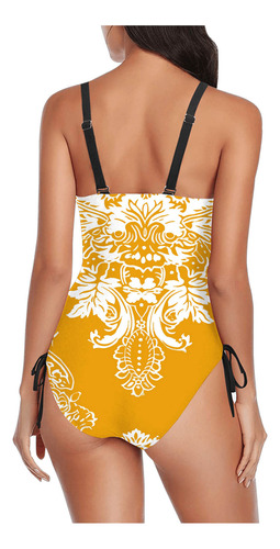 Bikini Con Estampado Multicolor A La Moda Para Mujer En Form