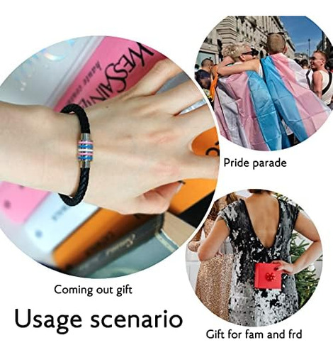 Pulseras Transgénero Lgbt Unicorns, Cosas Del Orgullo Lgbtq,