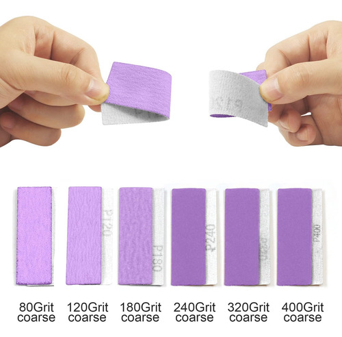 Kit De Lijador Manual De 70 Pcs, Bloque De Lijado De Micro S