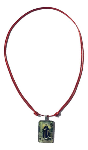 1 Collar Rojo Proteccion San Martin De Porres (cr48)