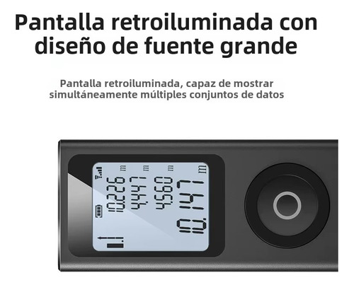 Medidor Laser Mini Recargable Usb-c