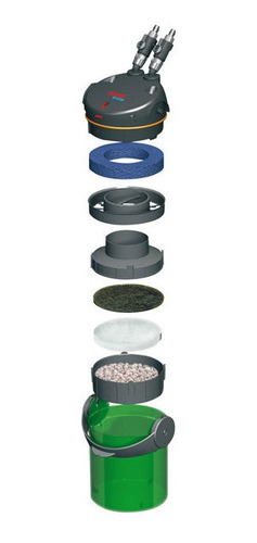 Imagem 3 de 4 de Filtro Canister Ecco Pro 130 (até 130 L) 500 L/h 5w 120v