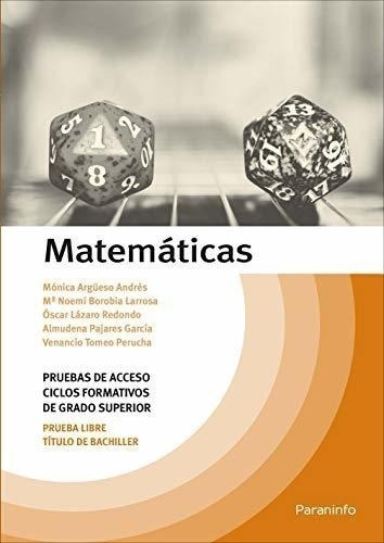 Matemáticas. Temario Pruebas De Acceso A Ciclos Formativos D