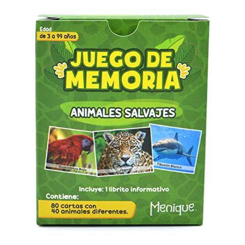 Menique, Animales Salvajes En Español, Memoria De 48h7m