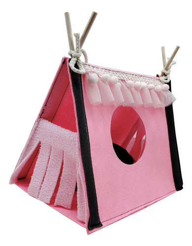 Hamster Hideout Tent, Conejo, Rata, TĂșnel, Casa, Animal Pequ