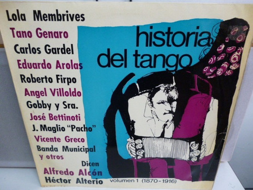 Alfredo Alcón Héctor Alterio Historia Del Tango Vinilo Arg