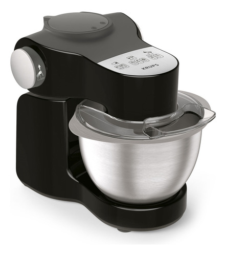 Batidora De Pedestal Multifunción Krups Master Amasa Y Licua