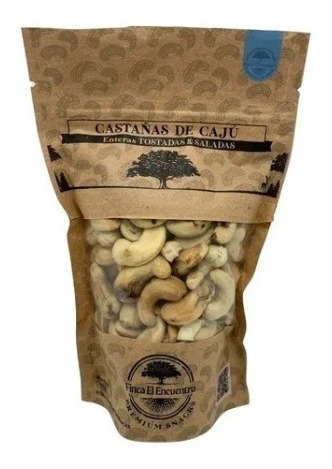 Castañas De Cajú Tostadas Y Saladas 150 G Finca El Encuentro