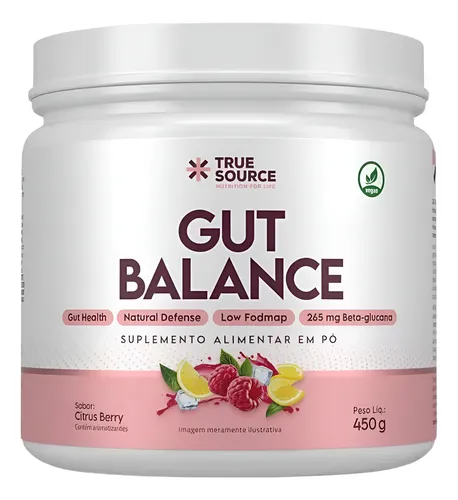 Gut Balance True Source Beta Glucana Low Foodmap Vegano Citrus Be...