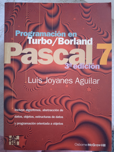 Programación En Turbo/borland Pascal 7. 3ra Edición 