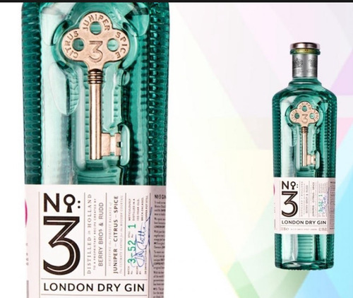 Gin London N3 Nueva Versión 750 Ml