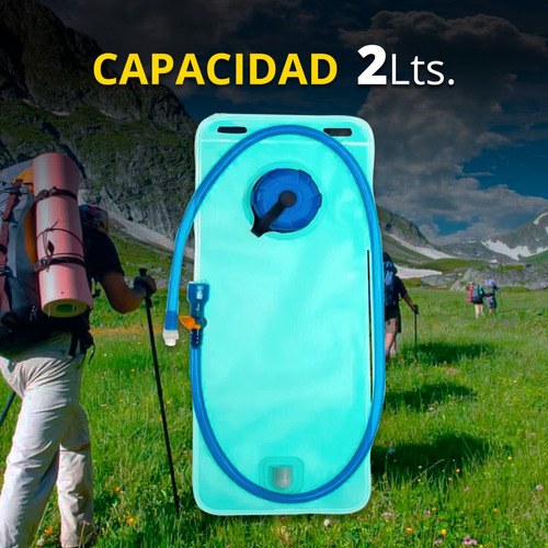 Bolsa Hidratante Camelback 2 Lts Valvula De Cierre Running