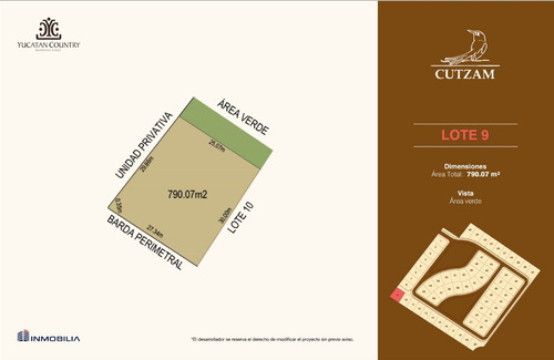 Imagen 11 de 19 de Lotes Residenciales En Cutzam, Yucatan Country Club