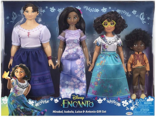 Set De Muñecos Encanto - Mirabel, Isabela, Luisa Y Antonio