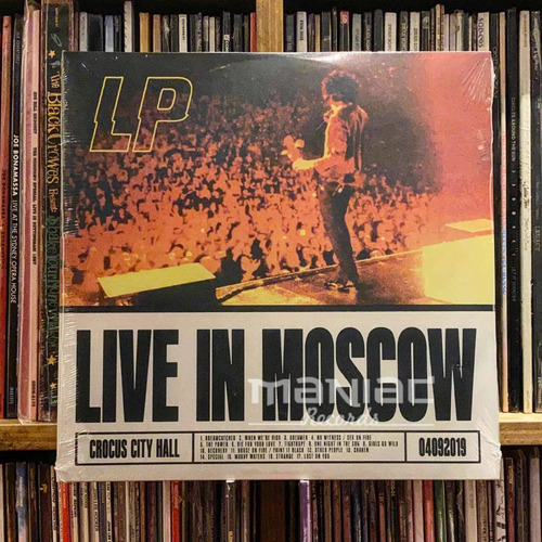 Lp Live In Moscow Edicion 2 Vinilos