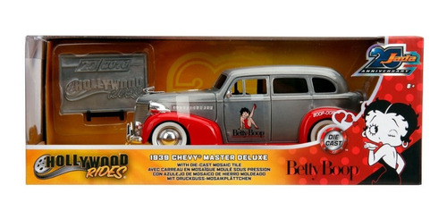 Auto Chevy 1939 Master Deluxe Hollywood Rides 1:24 Lny 54098