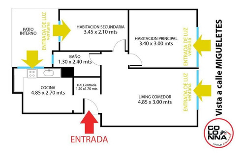 Imagen 17 de 17 de Venta Departamento 3 Ambientes - Las Cañitas (zona La Imprenta)