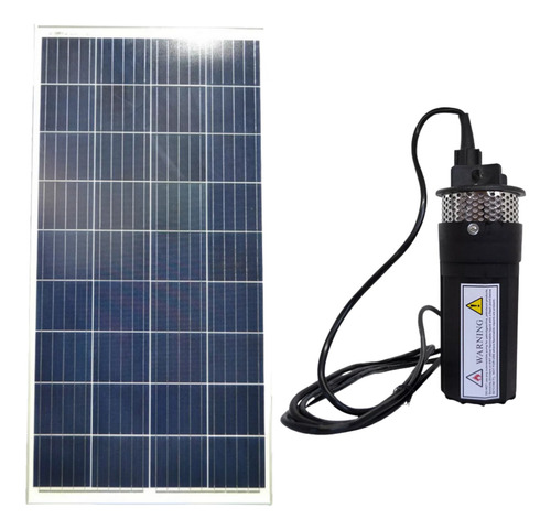 Kit Solar Bomba Sumergible 360 Lph 70 Mts + Panel 210w