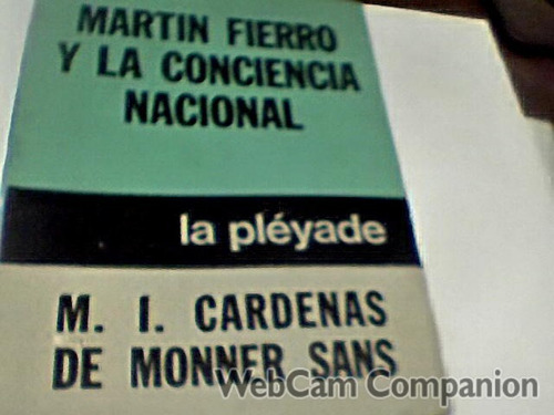 Martin Fierro Y La Conciencia Nacional - Monner Sans (c42)