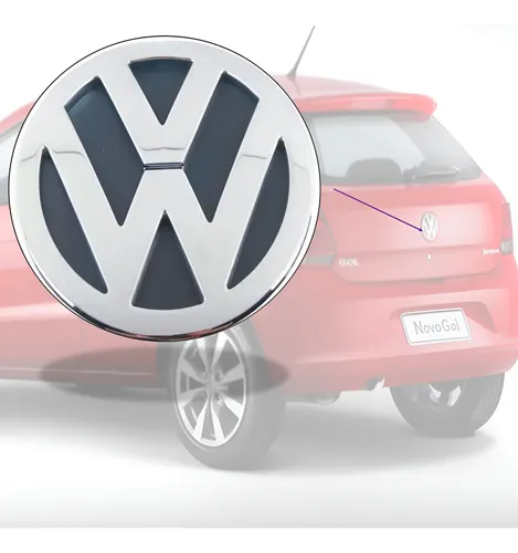 Emblema Cromado Tapa Baul Gol 2013 A 2020