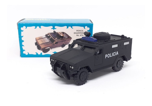 Sacapuntas Die-cast Coleccionable Camion Policia 