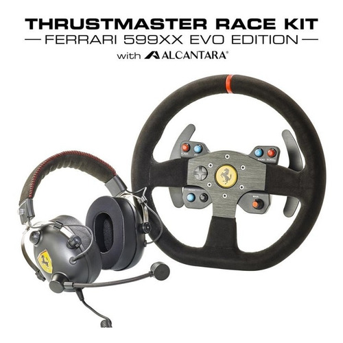 Thrustmaster Race Kit Ferrari 599xx Evo Edition With Alcanta