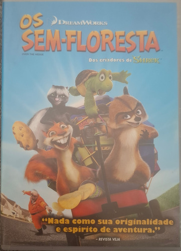 Os Sem Floresta - Bonnie Arnold - Dreamworks - Dvd (Usado)