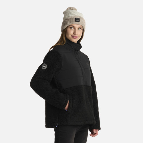 Polar Mujer Glaciar Sherpa-pro 14 Zip Negro Lippi I25