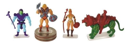 Master Of The Universe Set Worlds Smallest De 4 Figuras New