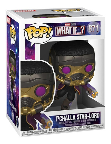 Funko Pop! Marvel What If T´challa Star Lord#871 Original