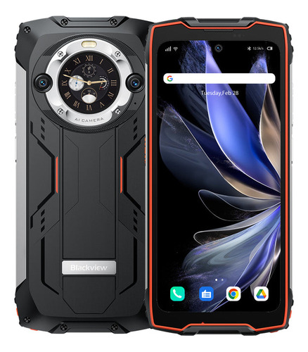 Blackview BV9300 Pro Dual SIM 256 GB laranja 12 GB RAM