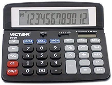 Victor 9700 12 Dígitos Calculadora Función Estándar De Negoc