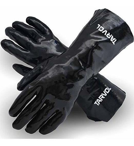 Guantes Resistentes A Químicos (heavy Duty Pvc De Grado Indu