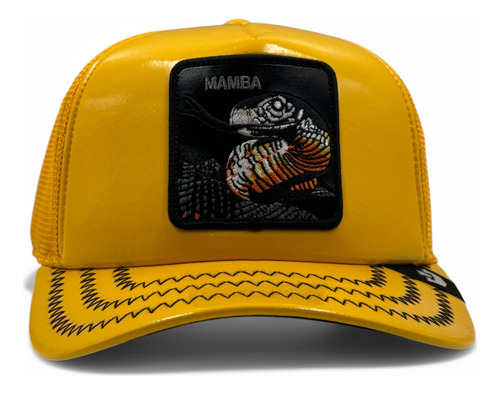 Gorra Goorin Bros Mamba Mentality Yellow, Original, Charol Amarillo Unitalla
