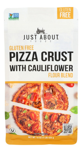 Harina Just About Foods Pizza Crust With Cauliflower