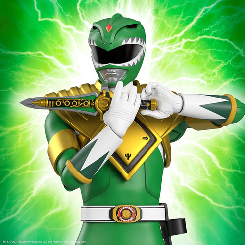 Figura Green Ranger Ultimates Wave 1 Power Rangers Super7