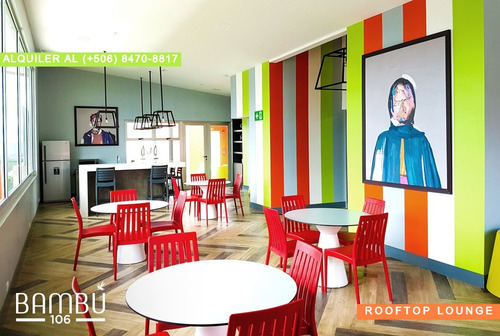 Imagen 13 de 14 de Aproveche! Apt 1 Hab, Parqueo, Exc Condominio Full Amueblado