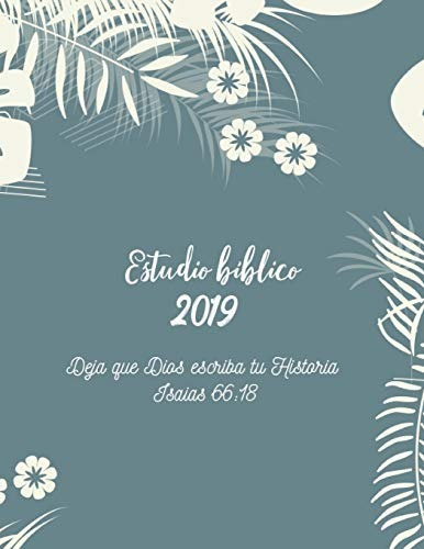 Libro : Estudio Biblico 2019 Deja Que Dios Escriba Tu... 