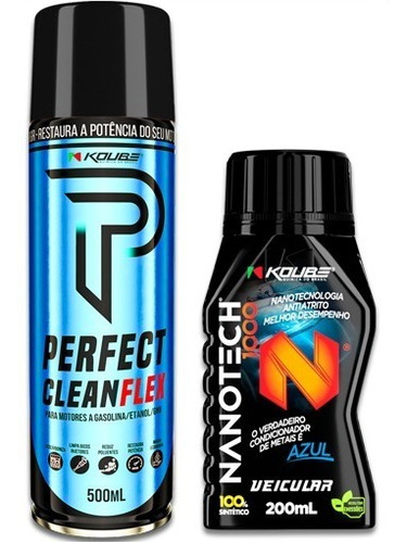 Kit 1 Perfect Clean Flex + 1 Nanotech 1000 Koube
