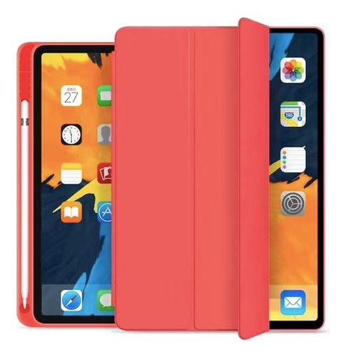 Carcasa Smart Case Para iPad 10.2 7/8/9 Gen. C Ranura Pencil