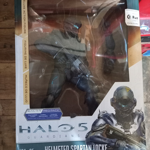 Halo 5, Helmeted Spartan Locke Figura (Usado)