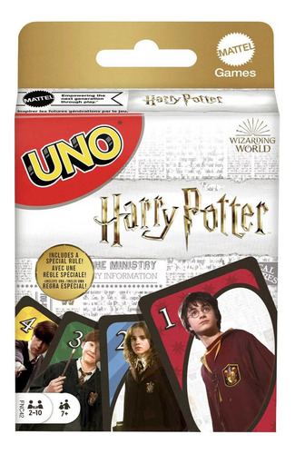 Juego De Cartas Uno Harry Potter